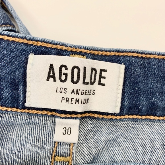 AGOLDE JEANS High Rise Loose Leg Size 30 - Picture 2 of 8